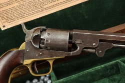 Cased Manhattan Arms .36 Cal Navy & Colt Model 1849 Pocket .31 Cal Percussion Cap & Ball Revolvers Antique - 14