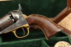Cased Manhattan Arms .36 Cal Navy & Colt Model 1849 Pocket .31 Cal Percussion Cap & Ball Revolvers Antique - 15