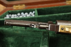 Cased Manhattan Arms .36 Cal Navy & Colt Model 1849 Pocket .31 Cal Percussion Cap & Ball Revolvers Antique - 17