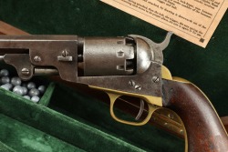 Cased Manhattan Arms .36 Cal Navy & Colt Model 1849 Pocket .31 Cal Percussion Cap & Ball Revolvers Antique - 20