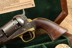 Cased Manhattan Arms .36 Cal Navy & Colt Model 1849 Pocket .31 Cal Percussion Cap & Ball Revolvers Antique - 26