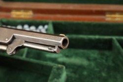 Cased Manhattan Arms .36 Cal Navy & Colt Model 1849 Pocket .31 Cal Percussion Cap & Ball Revolvers Antique - 36