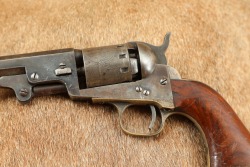 Manhattan Fire Arms .36 Caliber Navy 5-Shot Percussion Cap & Ball Revolver Series III, 1861-1864 Antique - 8