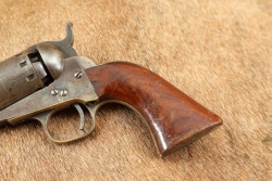 Manhattan Fire Arms .36 Caliber Navy 5-Shot Percussion Cap & Ball Revolver Series III, 1861-1864 Antique - 9