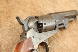 Manhattan Fire Arms .36 Caliber Navy 5-Shot Percussion Cap & Ball Revolver Series III, 1861-1864 Antique - 19