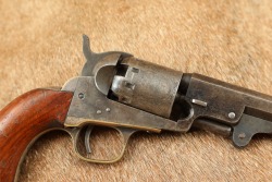 Manhattan Fire Arms .36 Caliber Navy 5-Shot Percussion Cap & Ball Revolver Series III, 1861-1864 Antique - 22