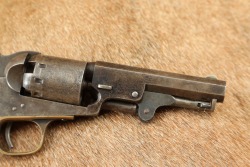 Manhattan Fire Arms .36 Caliber Navy 5-Shot Percussion Cap & Ball Revolver Series III, 1861-1864 Antique - 23
