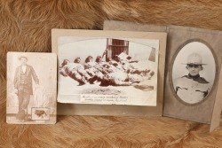 Antique 1895 &ldquo;Results of Summary Execution of Mexican Bandits Indians at Nogales&rdquo; Old West Photo