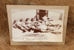 Antique 1895 &ldquo;Results of Summary Execution of Mexican Bandits Indians at Nogales&rdquo; Old West Photo - 6