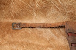 Antique 1890s George Tritch Hardware Colt SAA 7.5&rdquo; Revolver &ldquo;Mexican Loop&rdquo; Pistol Holster & Belt Rig - 11