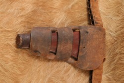 Antique 1890s George Tritch Hardware Colt SAA 7.5&rdquo; Revolver &ldquo;Mexican Loop&rdquo; Pistol Holster & Belt Rig - 14