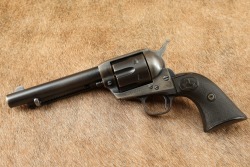 Colt 1st Generation Single Action Army .32-20 WCF 5.5&rdquo; SAA Revolver & Letter 1920 C&R - 5
