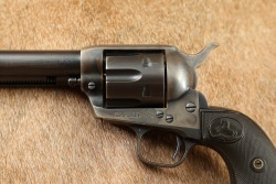 Colt 1st Generation Single Action Army .32-20 WCF 5.5&rdquo; SAA Revolver & Letter 1920 C&R - 7