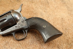 Colt 1st Generation Single Action Army SAA 5 1/2&Prime; .38 Cal. Revolver & Rig, 1904 C&R - 10