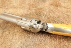 Last Serial Number 1st Generation Colt Single Action Army Nickel 5 1/2" .38 Special Revolver 1940 C&R - 14