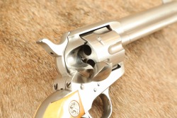 Last Serial Number 1st Generation Colt Single Action Army Nickel 5 1/2" .38 Special Revolver 1940 C&R - 18