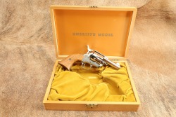 1 of 25 Factory Nickel Colt 2nd Gen Sheriff's Model Single Action Army .45 Revolver, Letter 1960 C&R - 2