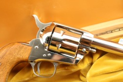 1 of 25 Factory Nickel Colt 2nd Gen Sheriff's Model Single Action Army .45 Revolver, Letter 1960 C&R - 4