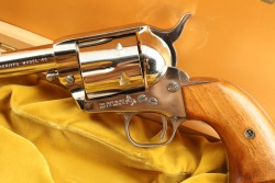 1 of 25 Factory Nickel Colt 2nd Gen Sheriff's Model Single Action Army .45 Revolver, Letter 1960 C&R - 8