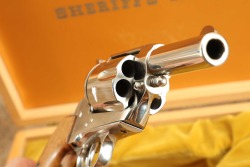 1 of 25 Factory Nickel Colt 2nd Gen Sheriff's Model Single Action Army .45 Revolver, Letter 1960 C&R - 20