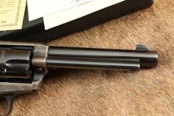 First Year Colt 2nd Generation Single Action Army .38 Special 5.5" SAA Revolver & Box 1956 C&R - 5