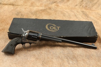 Colt 2nd Generation Buntline Special Single Action Army SAA 12" .45 Revolver, Box & Letter 1958 C&R