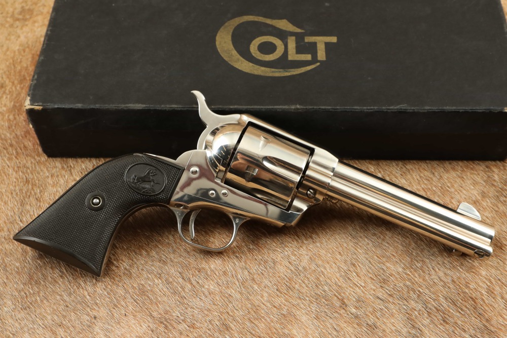 Colt 2nd Generation Single Action Army SAA Nickel 4 3/4 .357