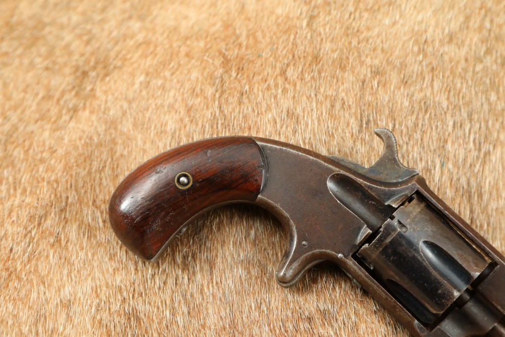 Hopkins & Allen XL No.3 .32 Rimfire 2.75” SA Revolver, Antique