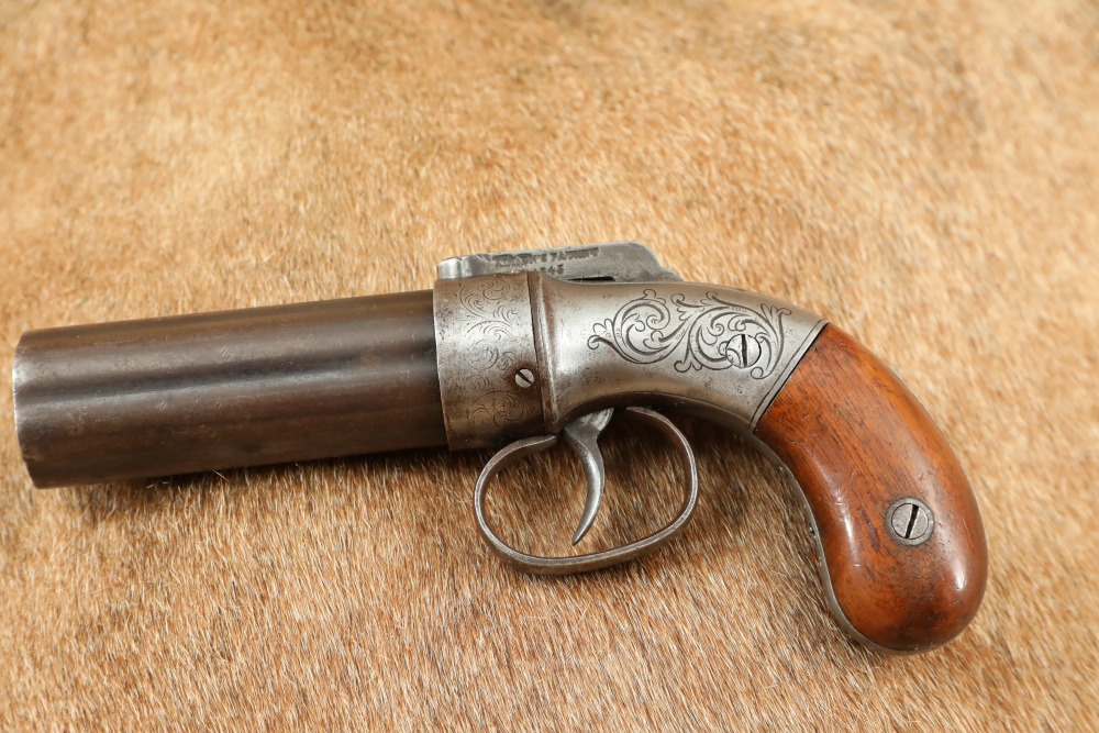 Allen & Thurber Worcester Pepperbox .32 Cal 3.5″ Percussion Pistol