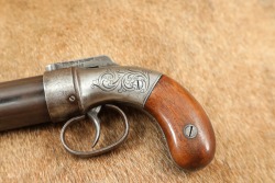 Allen & Thurber Worcester Pepperbox .32 Cal 3.5″ Percussion Pistol