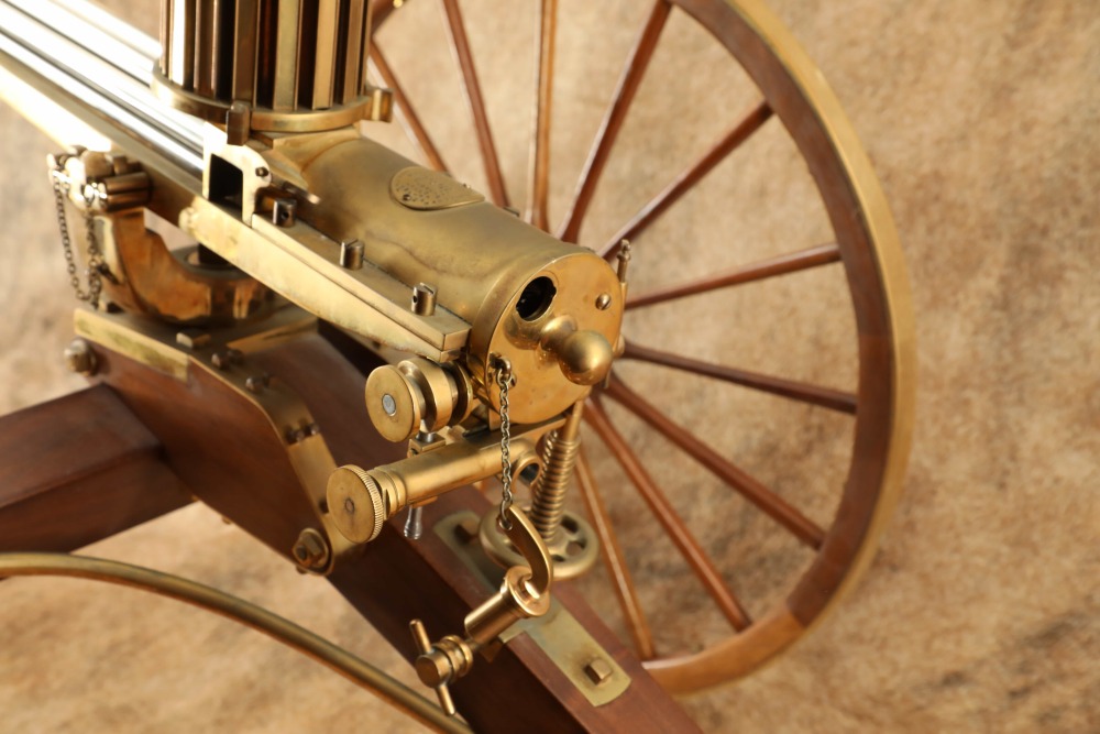 Karl Furr Functional Miniature Colt Model 1874 Gatling Gun .22