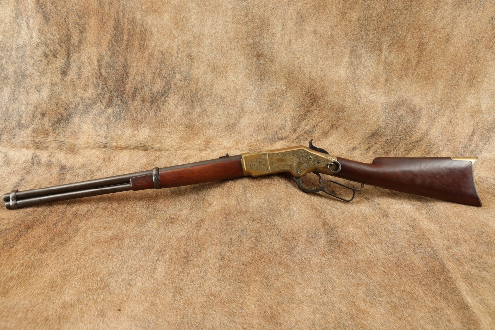 Custom Engraved Antique Winchester Model 1866 .44 Henry RF/CF 20