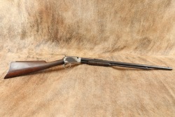 Special Order Nickel Trim Winchester Model 90 .22 Short 24&rdquo; &ldquo;Gallery Gun&rdquo; Pump Action Rifle 1915 C&R - 2