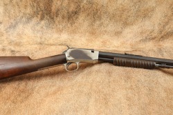 Special Order Nickel Trim Winchester Model 90 .22 Short 24&rdquo; &ldquo;Gallery Gun&rdquo; Pump Action Rifle 1915 C&R - 7