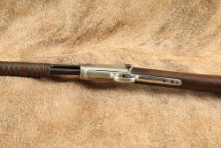 Special Order Nickel Trim Winchester Model 90 .22 Short 24&rdquo; &ldquo;Gallery Gun&rdquo; Pump Action Rifle 1915 C&R - 21