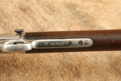 Special Order Nickel Trim Winchester Model 90 .22 Short 24&rdquo; &ldquo;Gallery Gun&rdquo; Pump Action Rifle 1915 C&R - 26