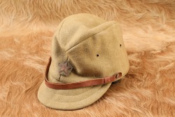 Imperial Japanese Army WW2 Officer Bullion Star Badged Wool Felt Field Hat