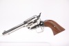 1967 Colt 4 3/4" .22 LR Frontier Scout Nickel Single Action .22 Revolver & Box - 4