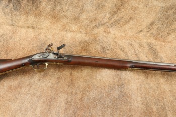 Indian French Fusil Trade Gun 20 GA .62 Cal 46&rdquo; Flintlock Smoothbore