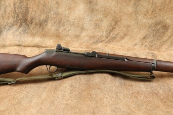 Post WWII International Harvester M1 Garand .30-06 Rifle Rare Postage Stamp Style Receiver 1952-1953, LMR Barrel 1955 and all Correct to IHC parts with Red River Army Depot 2-66 Marked Receiver Leg C&R
