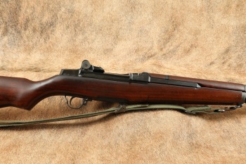 Springfield M1 Garand Commercial Production Receiver 30-06 Semi Auto Rifle With December 1943 Springfield Armory Barrel and Cleaning Kit Circa 1980s