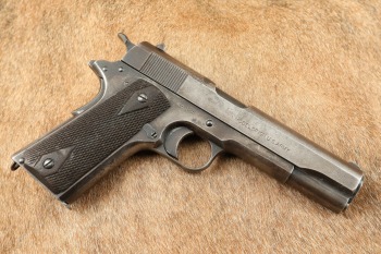 US Army WW1 Colt Model 1911 .45 ACP 5&rdquo; WW2 Replacement Barrel Semi-Auto Pistol 1918 C&R