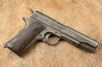 US Army Post-WW1 &ldquo;PLAN 1919&rdquo; Remington-UMC Model 1911 .45 ACP 5&rdquo; Semi-Auto Pistol 1919 C&R