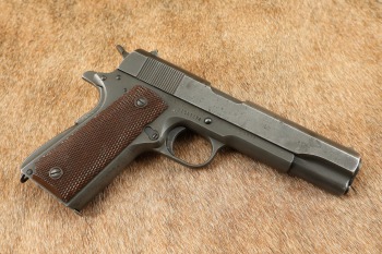 US Army WW2 Union Switch & Signal US&S Model 1911A1 .45 ACP 5&rdquo; Semi-Auto Pistol 1943 C&R