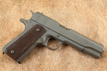 US Army WW2 Union Switch & Signal US&S Model 1911A1 .45 ACP 5&rdquo; Semi-Auto Pistol 1943 C&R