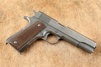 US Army WW2 Union Switch & Signal US&S DuLite Model 1911A1 .45 ACP 5" Semi-Auto Pistol 1943 C&R