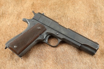 US Army WW2 Union Switch & Signal US&S DuLite Model 1911A1 .45 ACP 5" Semi-Auto Pistol 1943 C&R