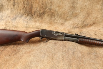 Remington Model 14 .30 Rem 24&rdquo; Slide Pump Action Spiral Mag Tube Rifle 1918 C&R