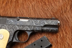 Custom Engraved Colt Model 1903 Pocket Hammerless .32 ACP 3.75&rdquo; Semi-Auto Pistol 1931 C&R - 4