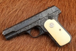Custom Engraved Colt Model 1903 Pocket Hammerless .32 ACP 3.75&rdquo; Semi-Auto Pistol 1931 C&R - 5
